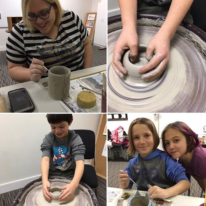 Highlights from Calgary Pottery Classes